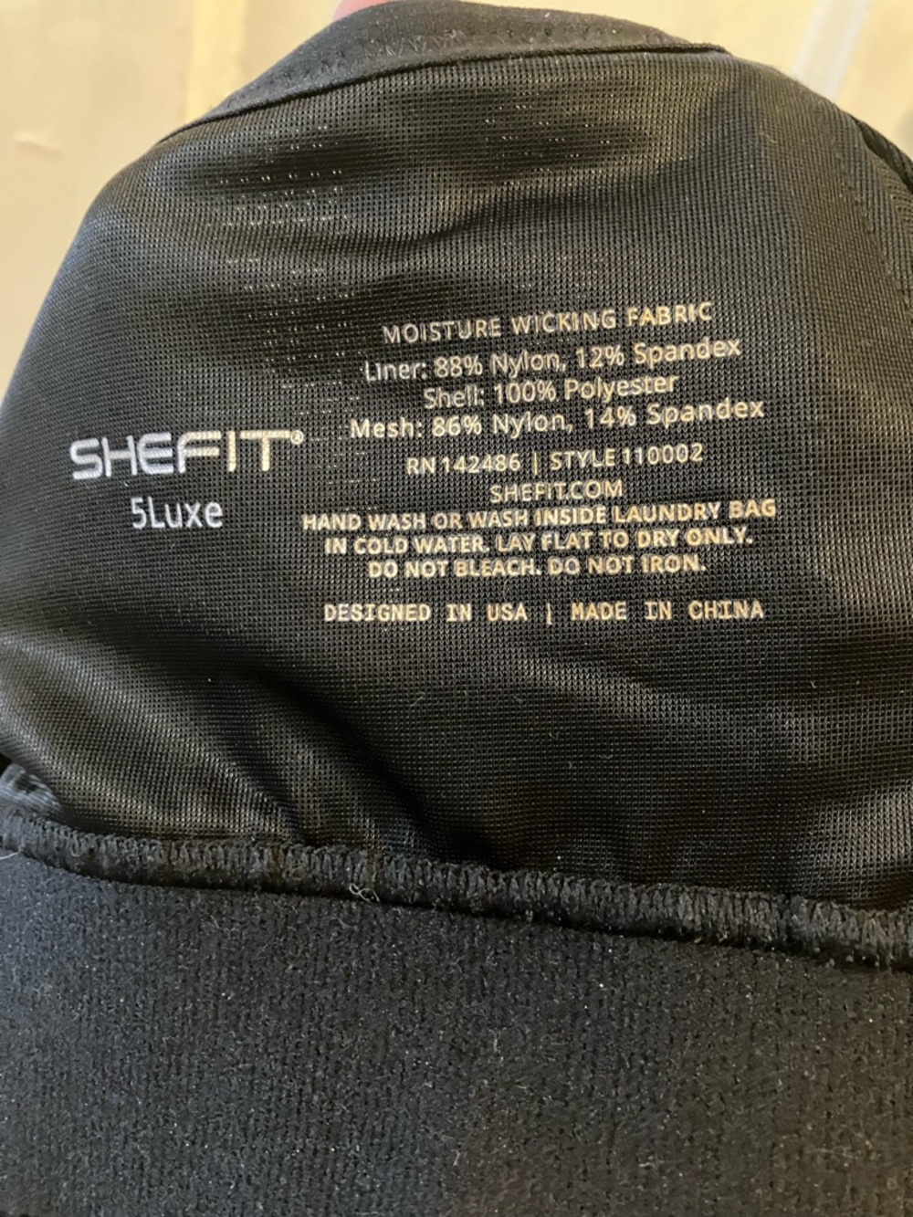 SHEFIT 5Luxe black Front-Zip Hi Impact Sports Bra - Women Intimates & Sleepwear - Picture 6 of 6